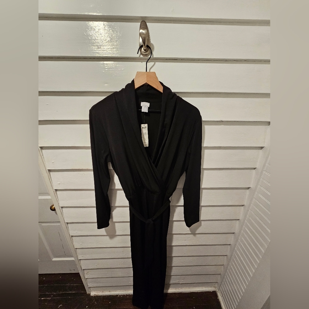 Chico's Drape Neck Jumpsuit